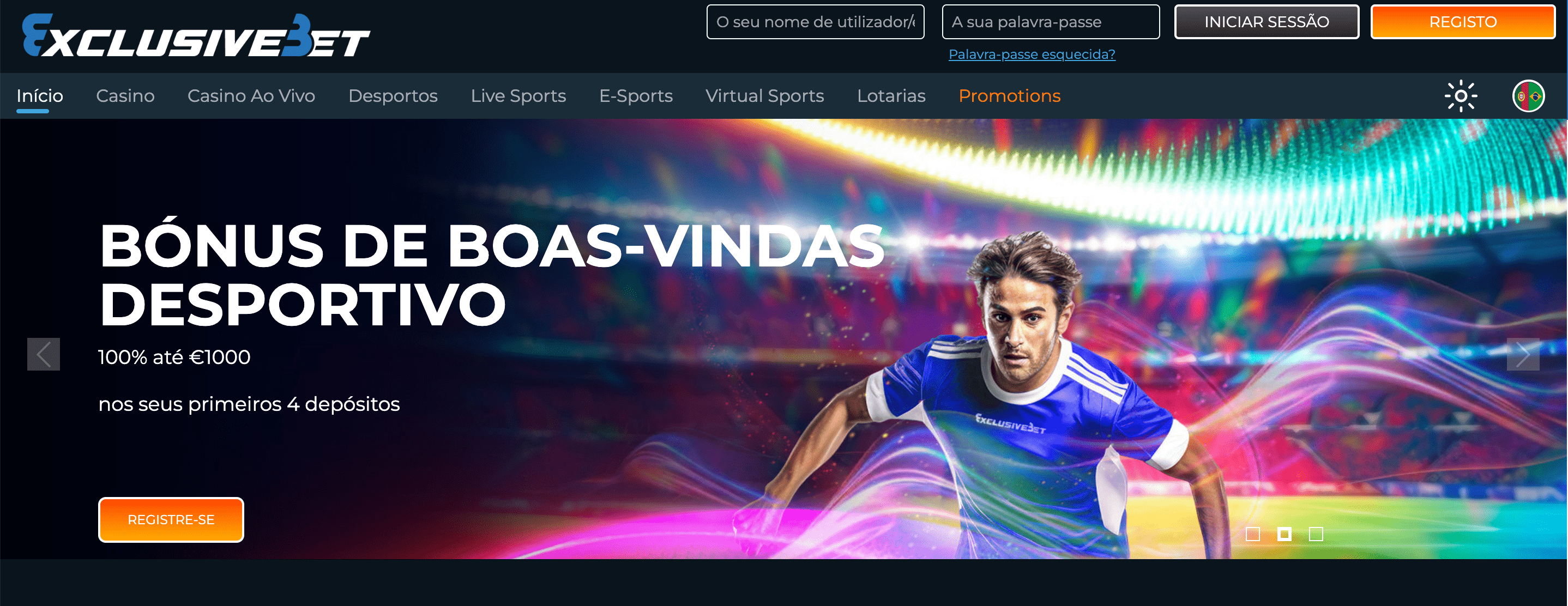 Exclusivebet Homepage