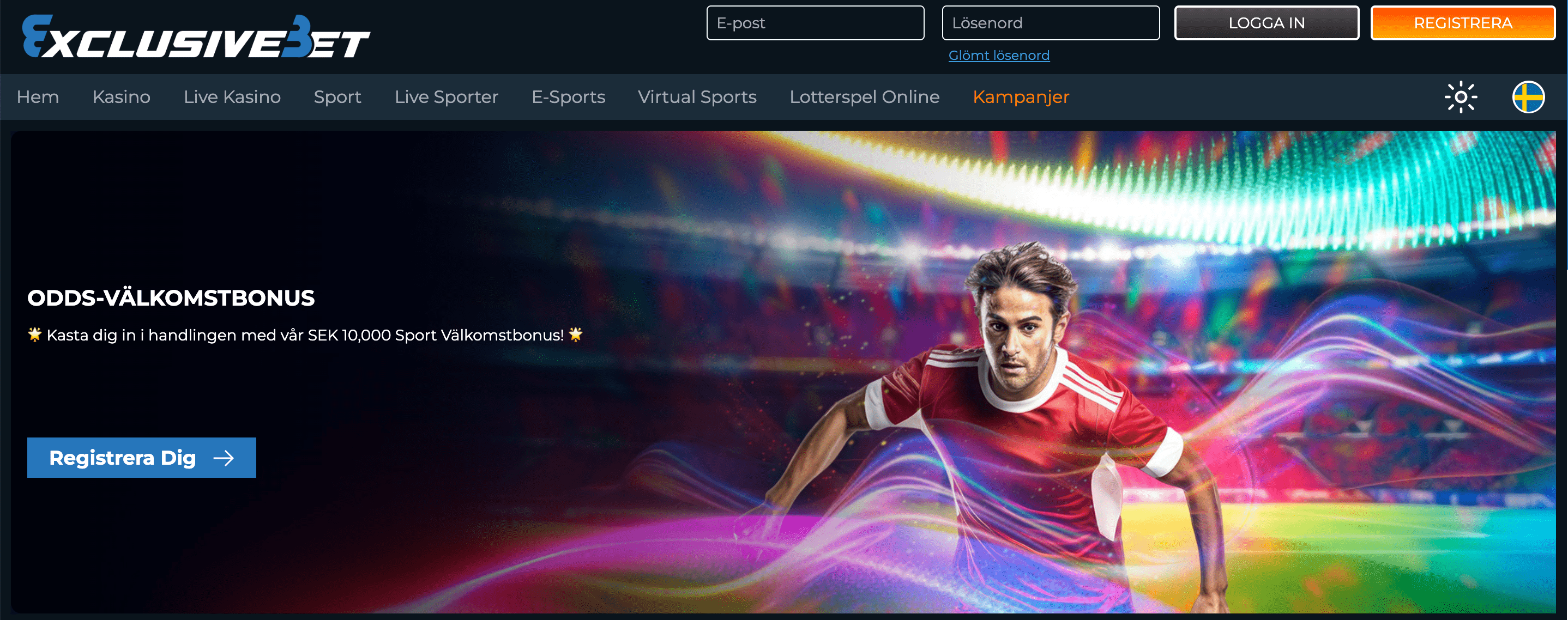 Exclusivebet Homepage